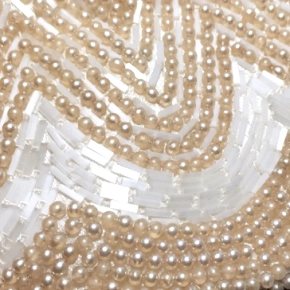 Vintage Beaded Clutch Evening Bag La Regale Mid Century Glam
